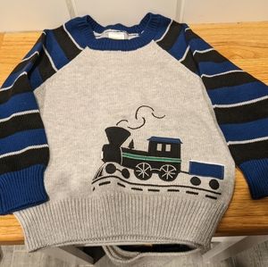 NEW Gymboree Train Sweater 18-24 months